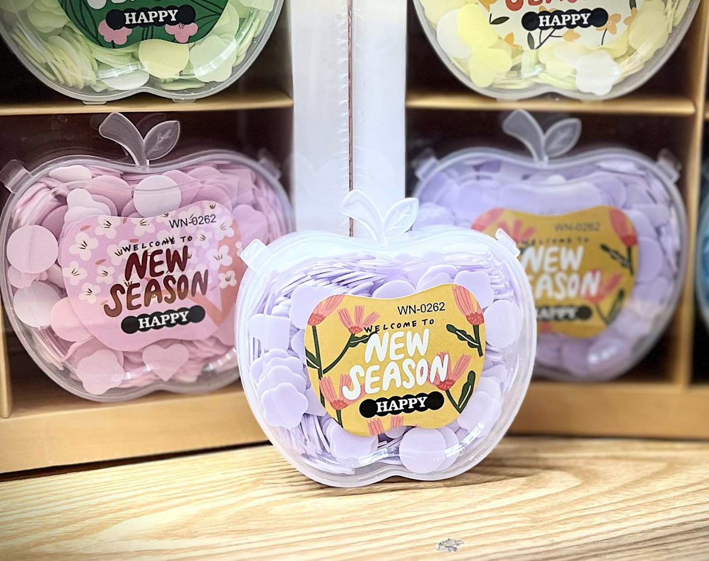 “NEW SEASON” paper soap in Five different flavours