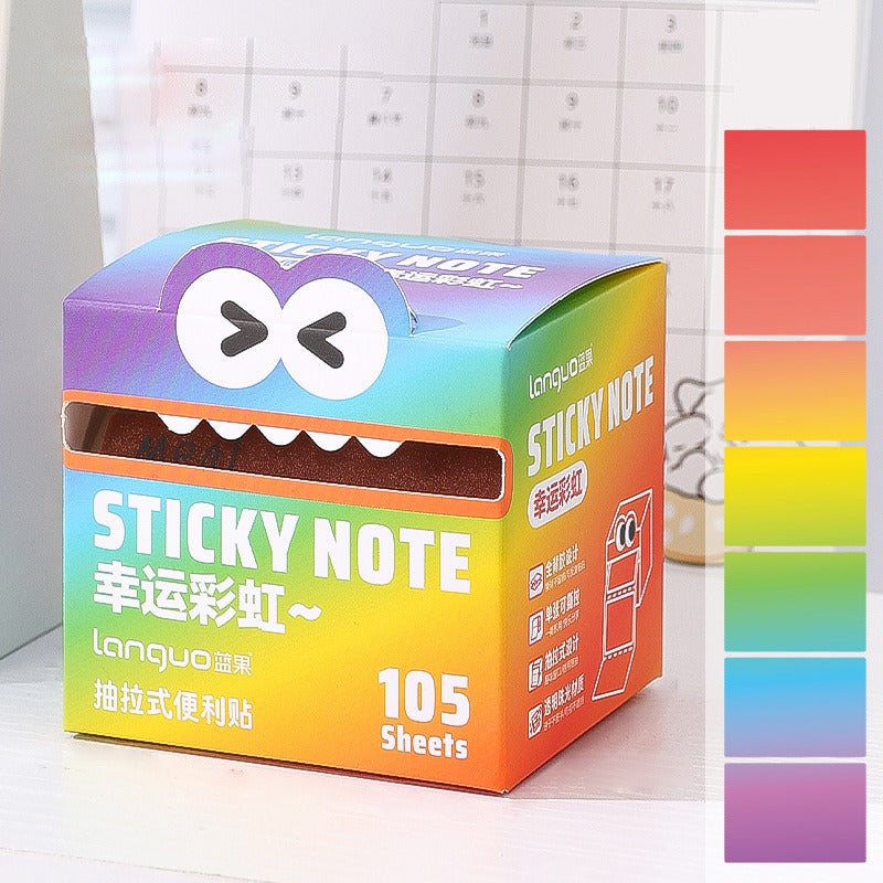 Mr. Paper 6Style 105Sheets/roll Pull-out Sticky Notes