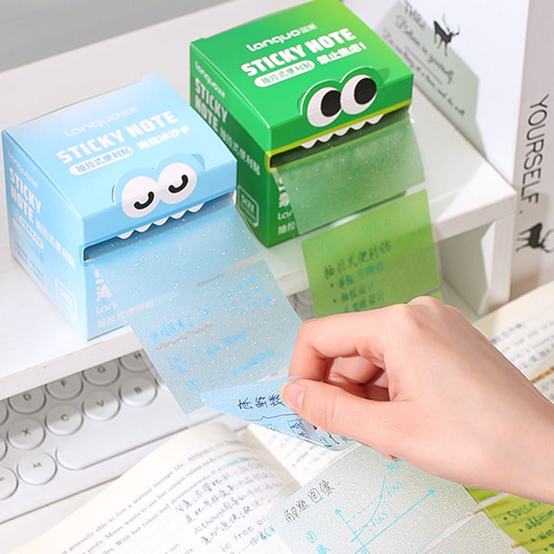 Mr. Paper 6Style 105Sheets/roll Pull-out Sticky Notes