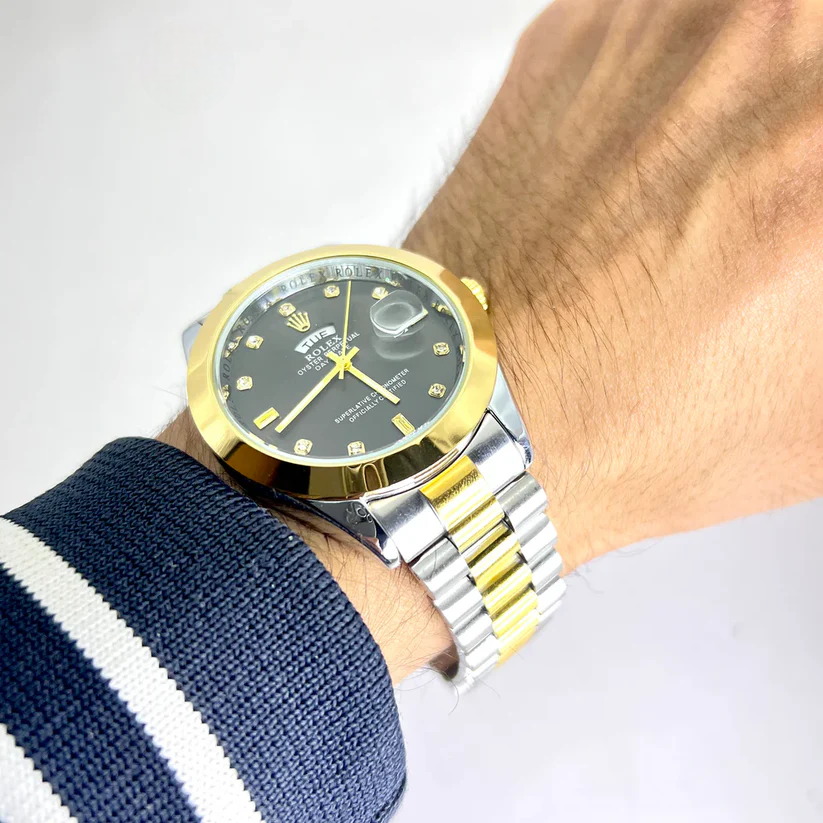 Day Date Men’s Quartz Watch