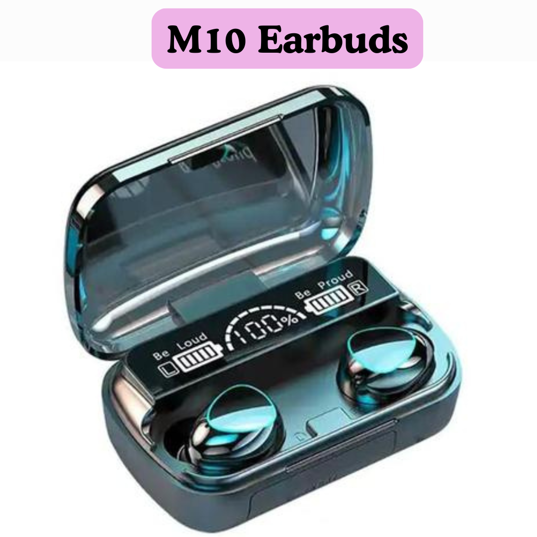 M10 True Wireless Earbuds Airpods