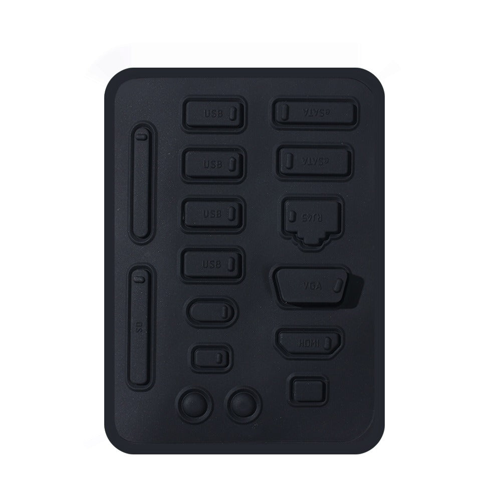 Colorful Silicone Anti Dust Plug -for Laptop Port Cover