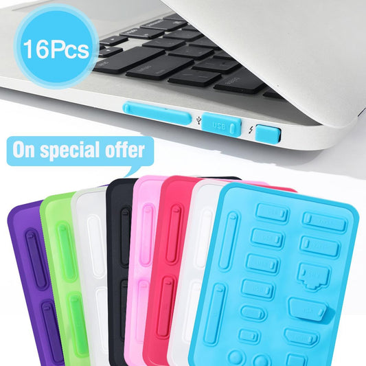 Colorful Silicone Anti Dust Plug -for Laptop Port Cover