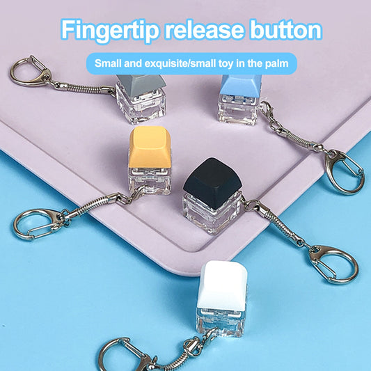 Nebula Supreme Easy to Carry Stress Toy Portable Fidget Keyboard Keychain