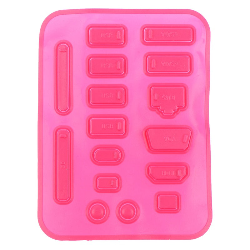 Colorful Silicone Anti Dust Plug -for Laptop Port Cover