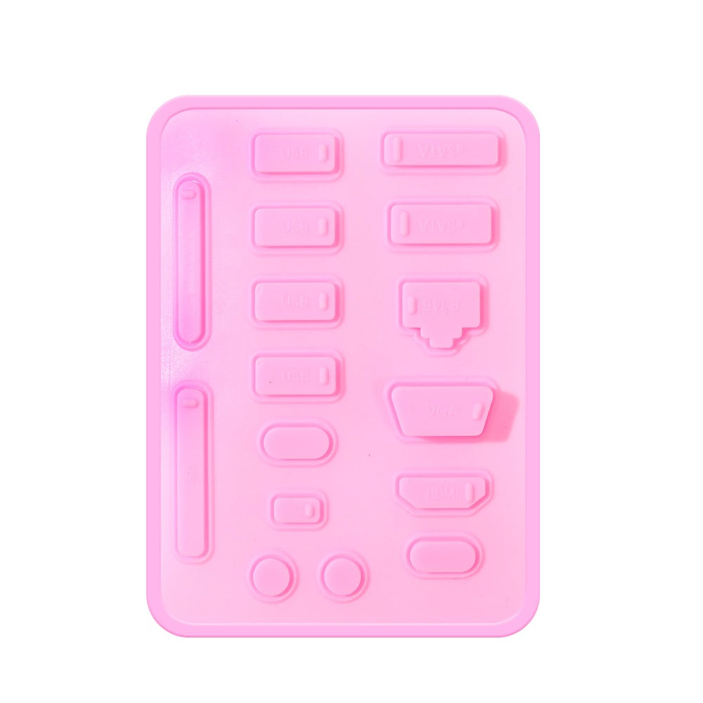 Colorful Silicone Anti Dust Plug -for Laptop Port Cover