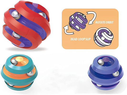 Orbital Gyro Fidget Ball Toy Spinner Cube