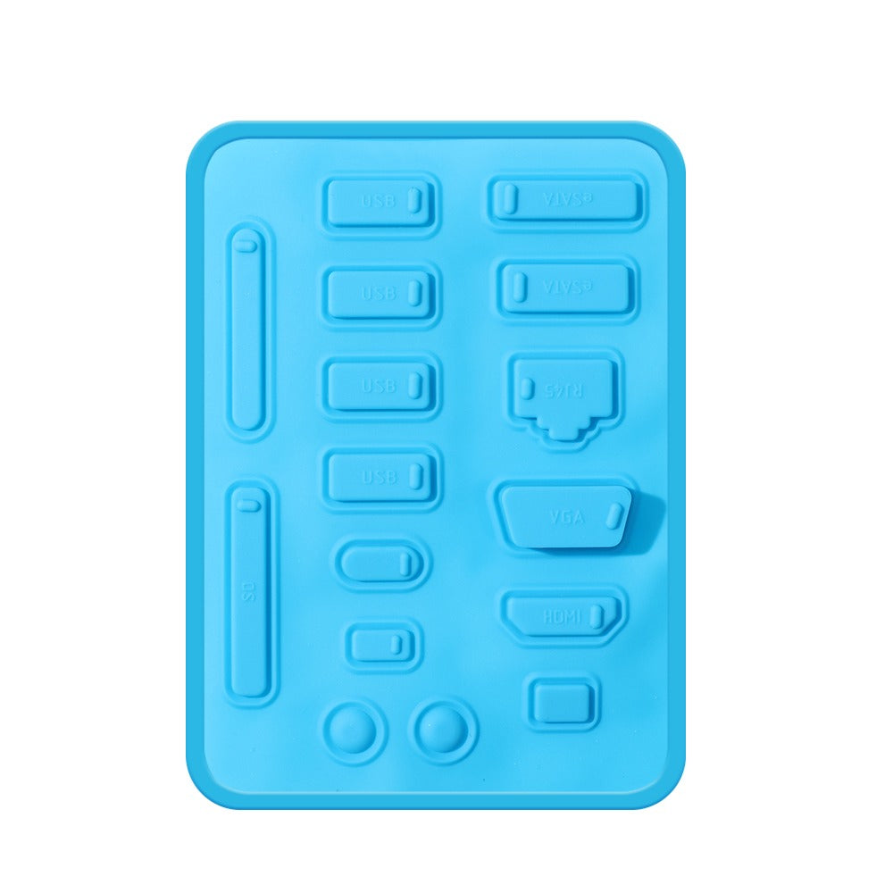 Colorful Silicone Anti Dust Plug -for Laptop Port Cover