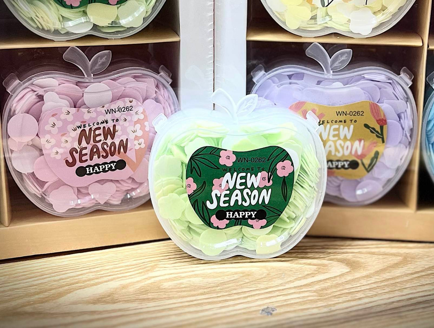 “NEW SEASON” paper soap in Five different flavours