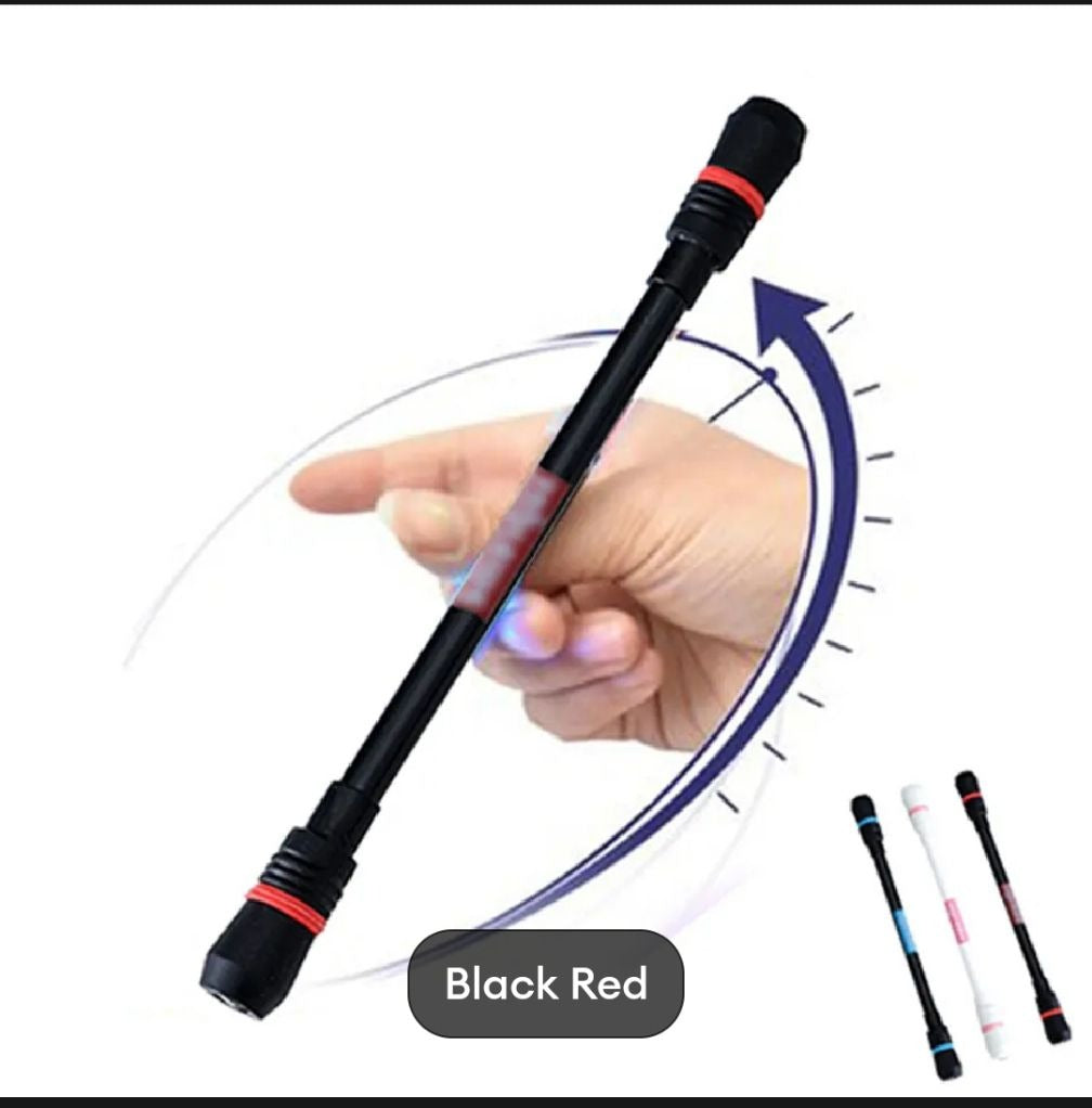 Spinning Writing Pen Student Relieve Stress Rotating Ballpoint