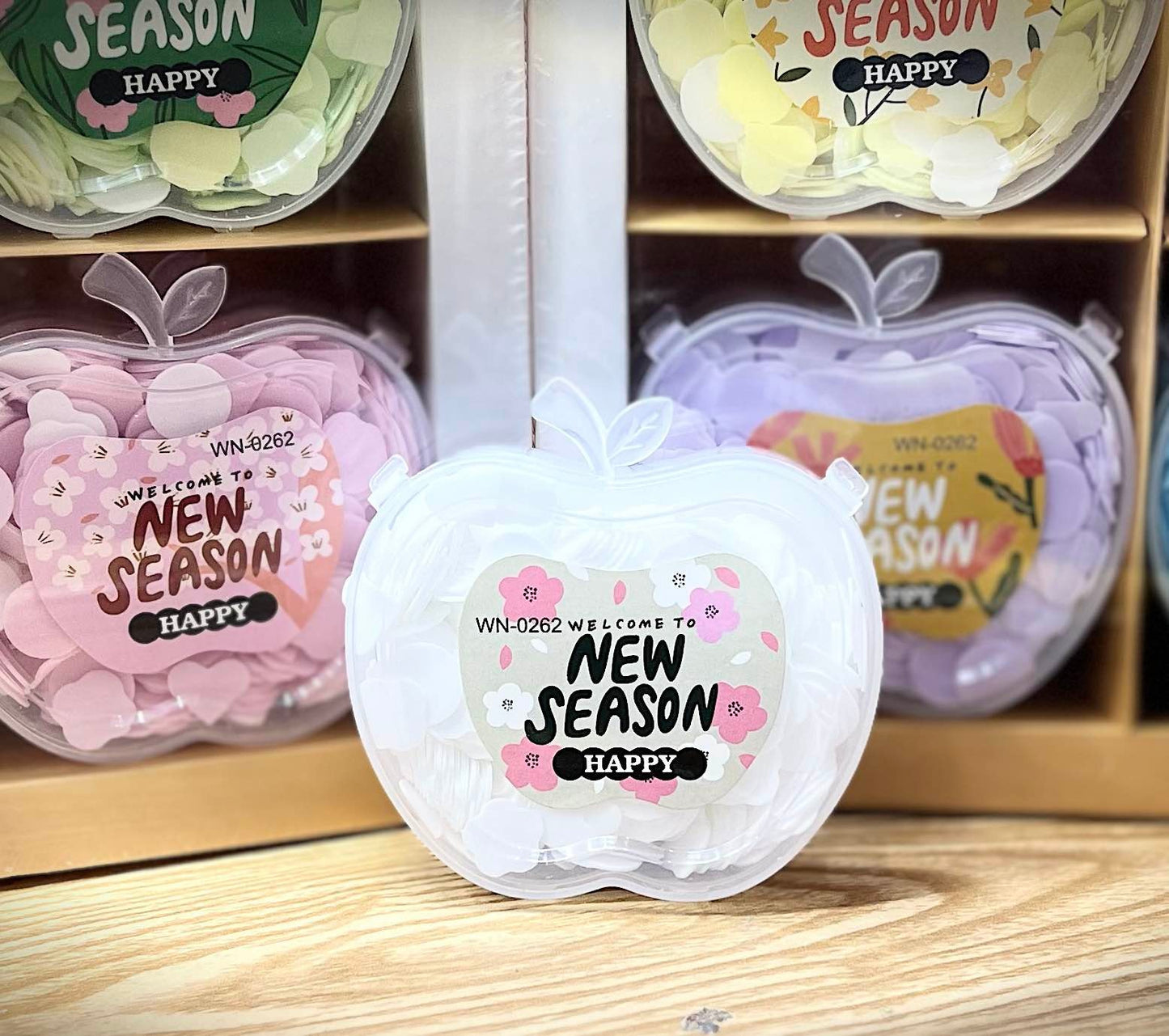“NEW SEASON” paper soap in Five different flavours