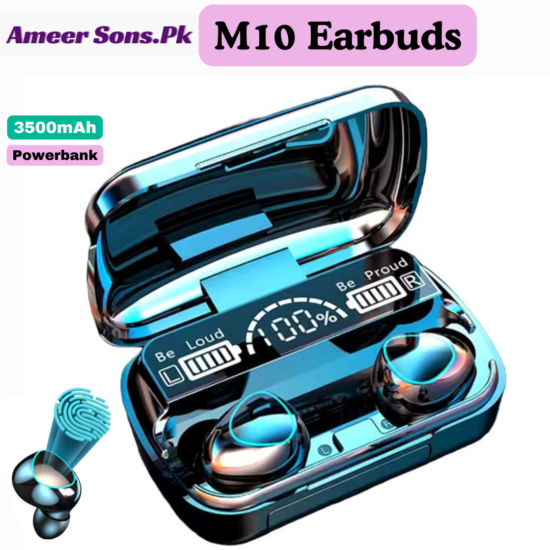 M10 True Wireless Earbuds Airpods