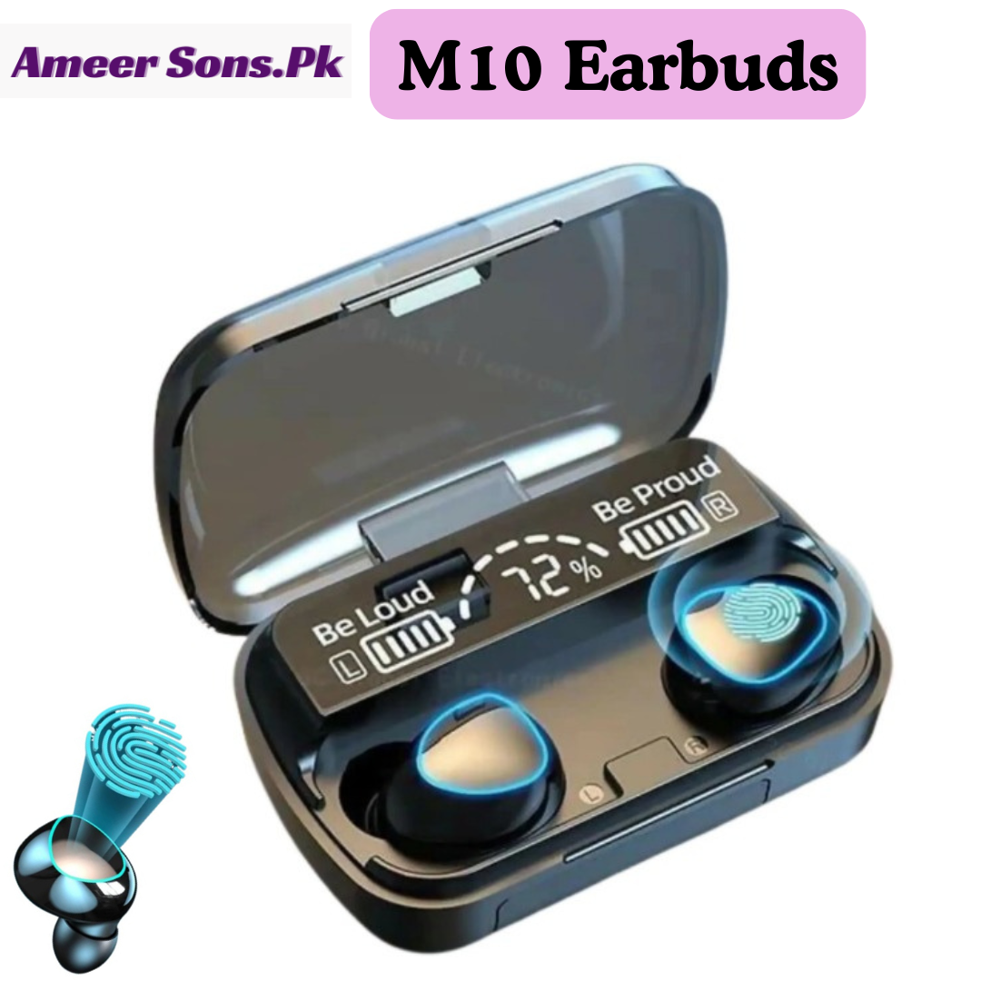M10 True Wireless Earbuds Airpods